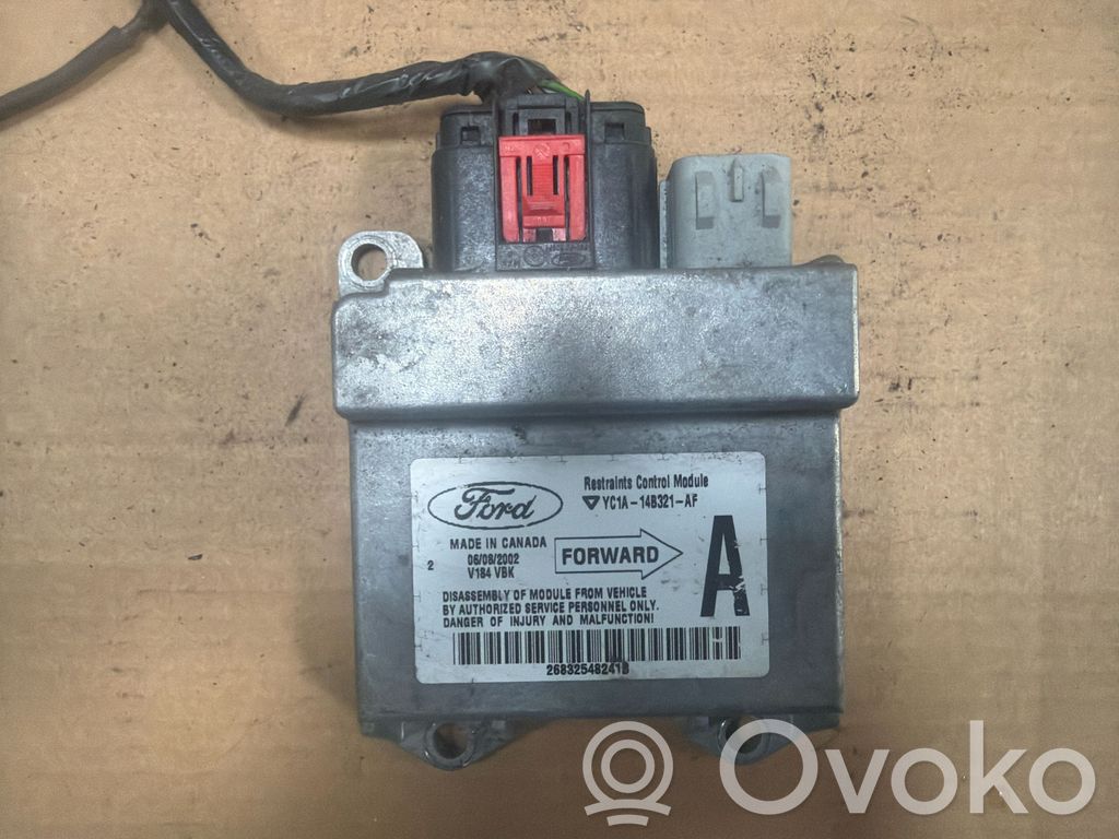Airbag control unit/module   YC1A14B321AF,26832548241B