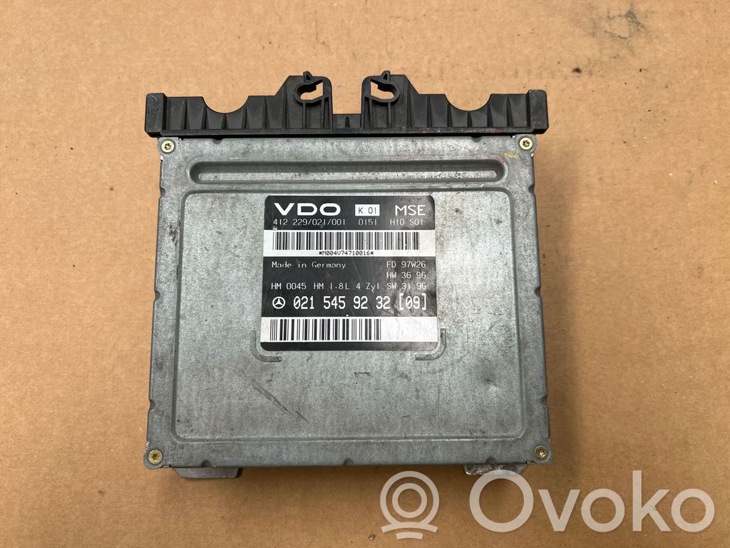 Mercedes-Benz C W202 Engine control unit/module 