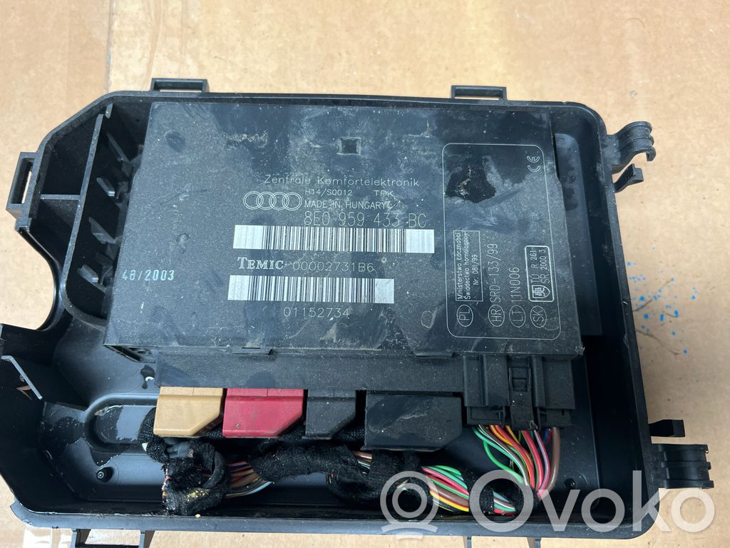 Audi A4 S4 B6 8E 8H Mukavuusmoduuli 