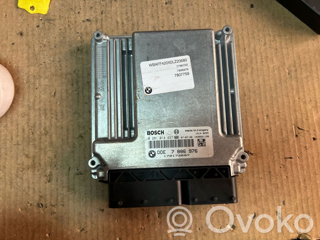 BMW X5 E70 Engine control unit/module 