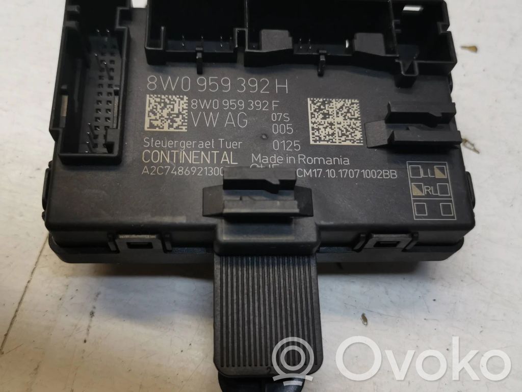 Audi A4 S4 B9 Other control units/modules 