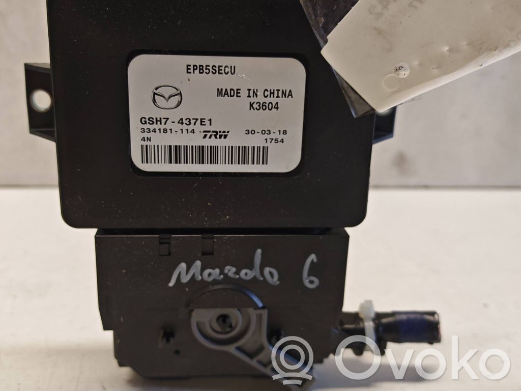 Mazda 6 Other control units/modules 