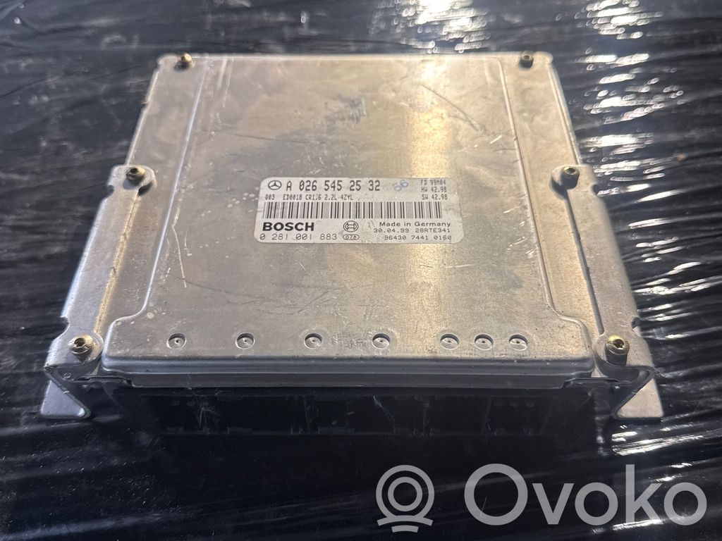Mercedes-Benz E W210 Engine control unit/module 