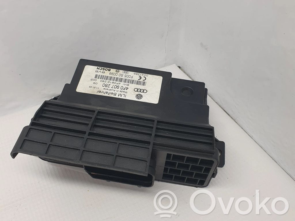 Central body control module   4F0907280