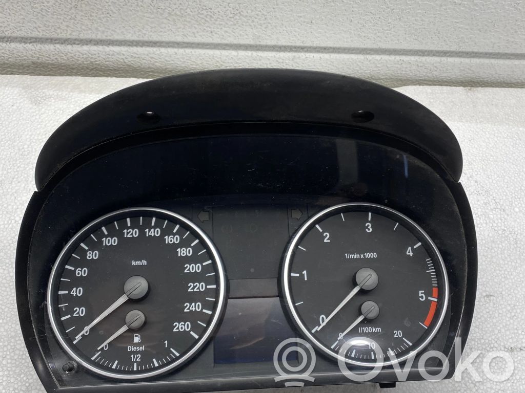 BMW 3 E90 E91 Tachimetro (quadro strumenti) 
