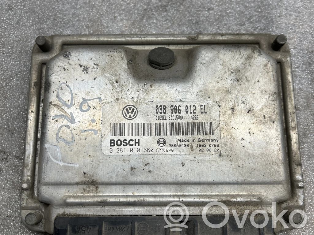 Engine control unit/module   038906012