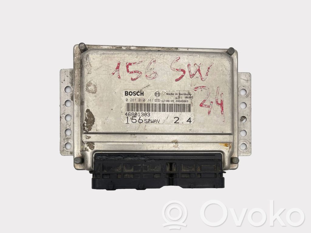 Alfa Romeo 156 Engine control unit/module 