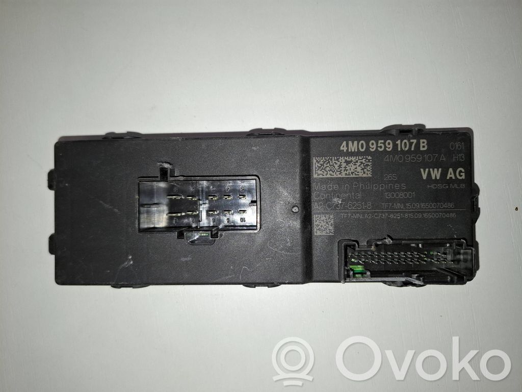 Tailgate/trunk control unit/module   4M0959107B,4M0959107A,A2C73762518