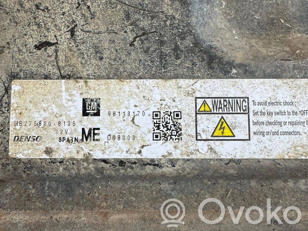 Opel Astra H Engine control unit/module ECU 
