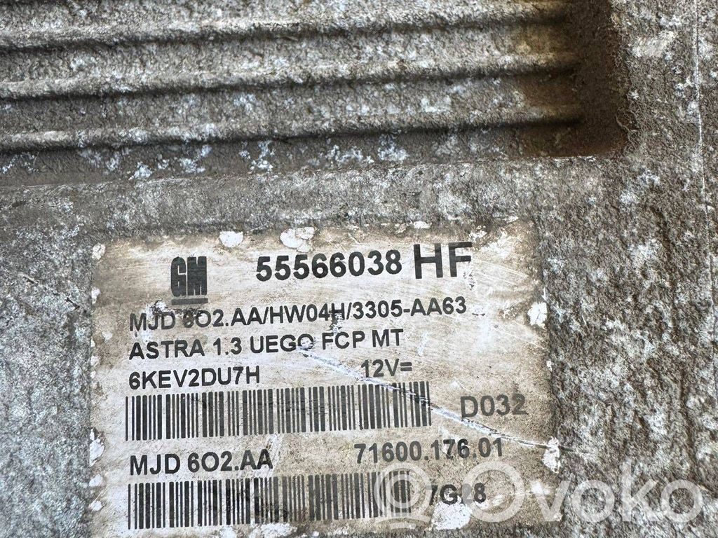 Opel Astra H Sterownik / Moduł ECU 