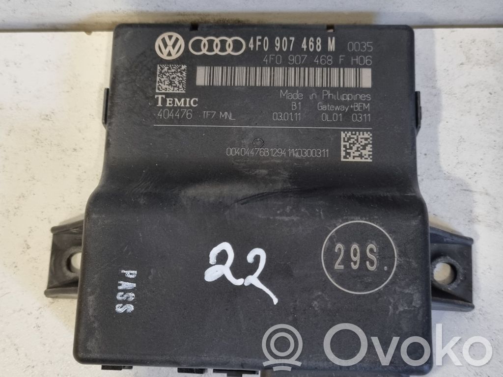 Gateway control module   4F0907468M