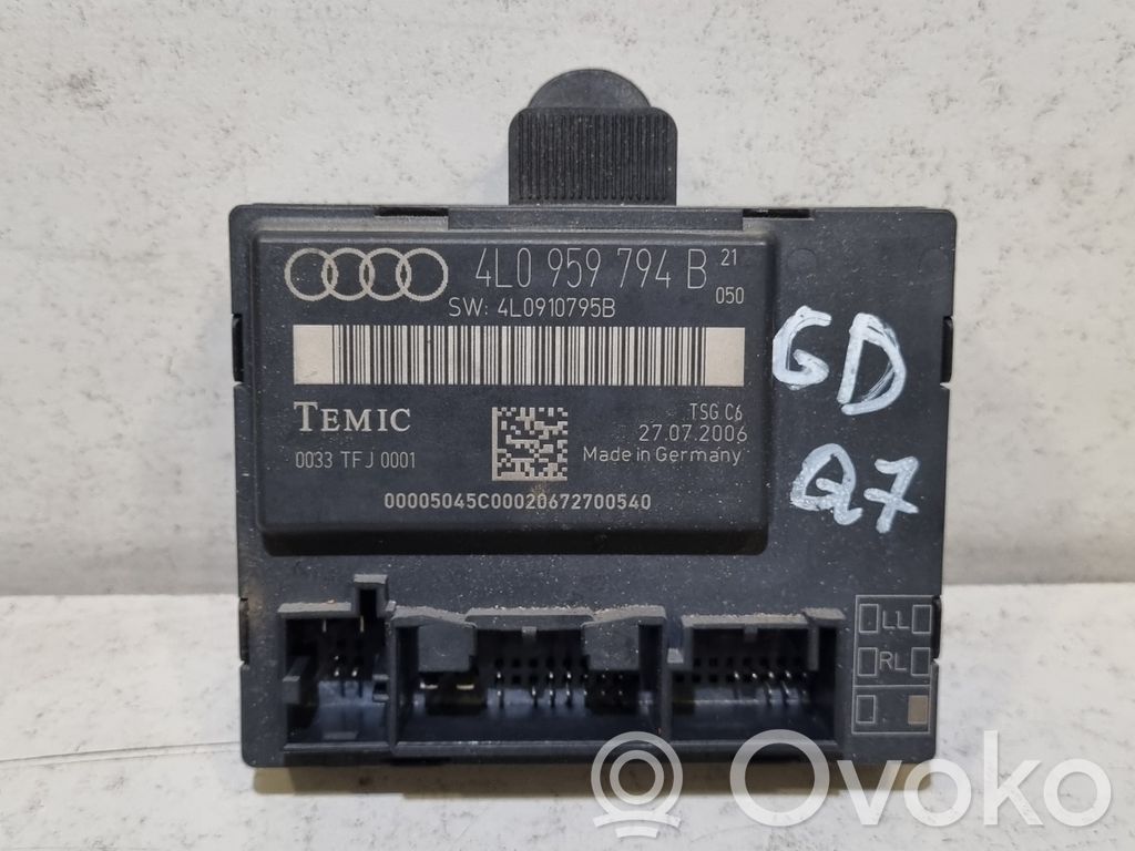 Door control unit/module   4L0959794B