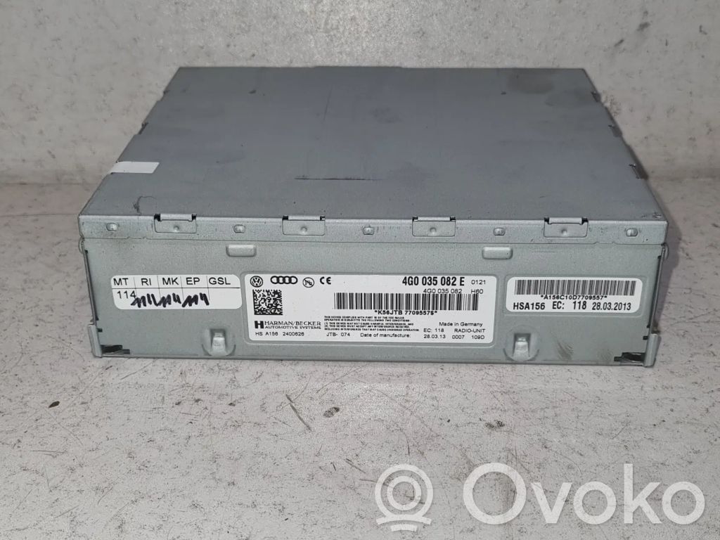 Audi A6 C7 Radio/CD/DVD/GPS head unit 