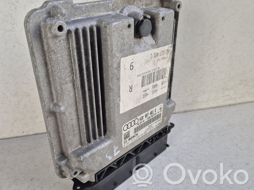 Engine control unit/module   4G0907401Q,4G0907401,0281019320,EDC17CP44