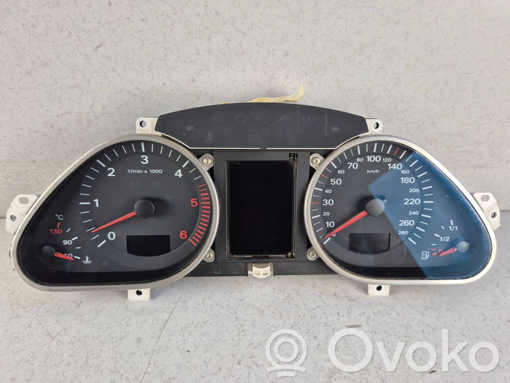 Audi A6 S6 C6 4F Vitezometru (grup de instrumente) 
