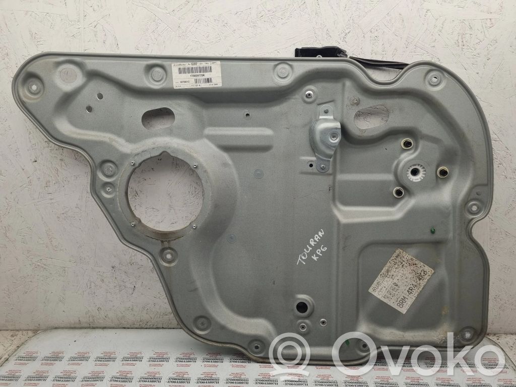 Volkswagen Touran I Mechanizm podnoszenia szyby tylnej bez silnika 