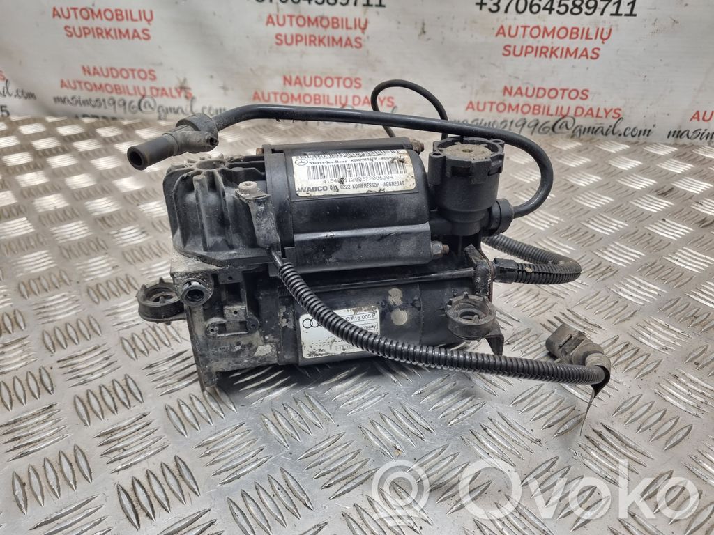 Audi A8 S8 D3 4E Gaisa kompresors 