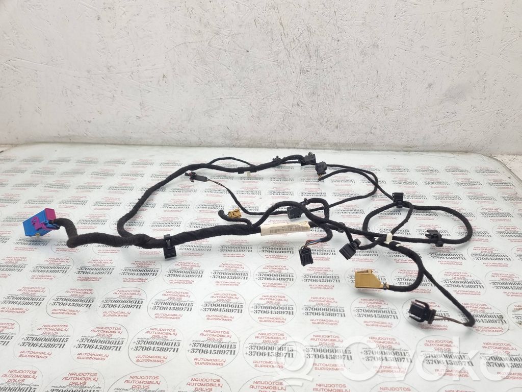 Audi Q7 4L Wiązka przewodów drzwi przednich 