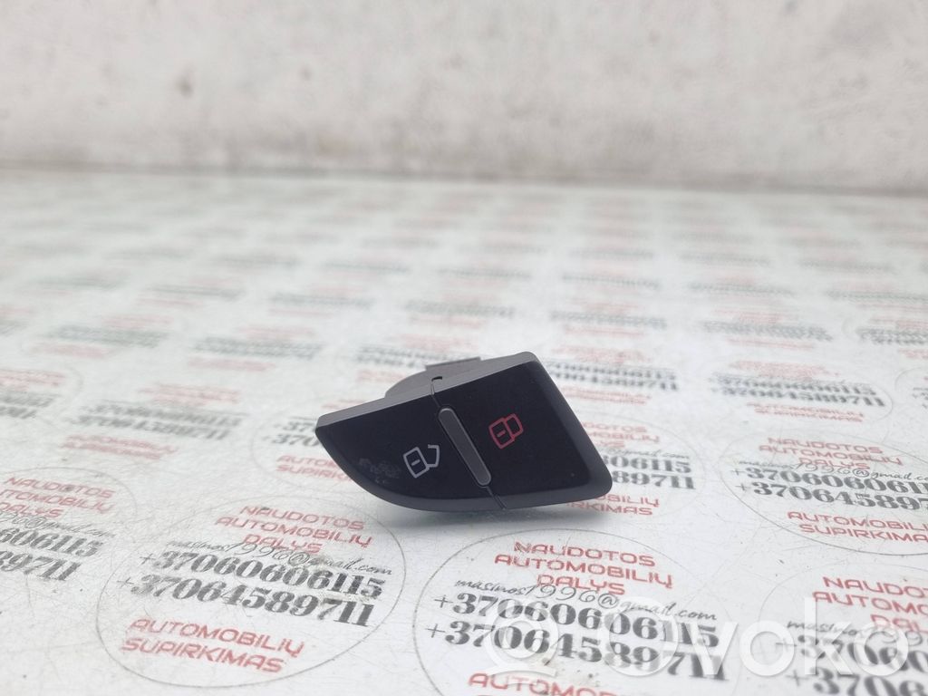 Audi A4 S4 B8 8K Central locking switch button 
