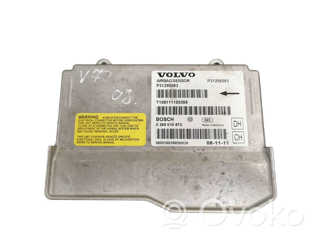 Volvo V70 Блок управления надувных подушек 
