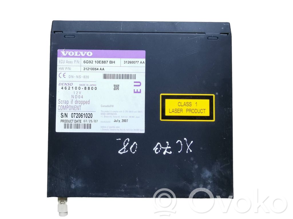 Volvo XC70 Panel / Radioodtwarzacz CD/DVD/GPS 