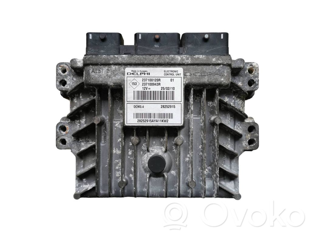 Renault Megane III Engine control unit/module 