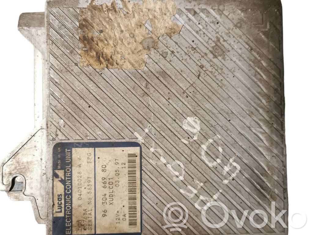 Peugeot 406 Engine control unit/module 