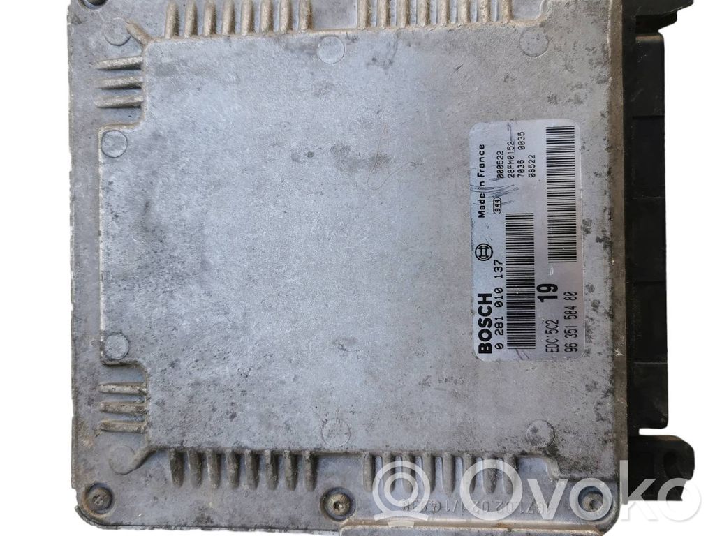 Citroen Xsara Picasso Engine control unit/module 