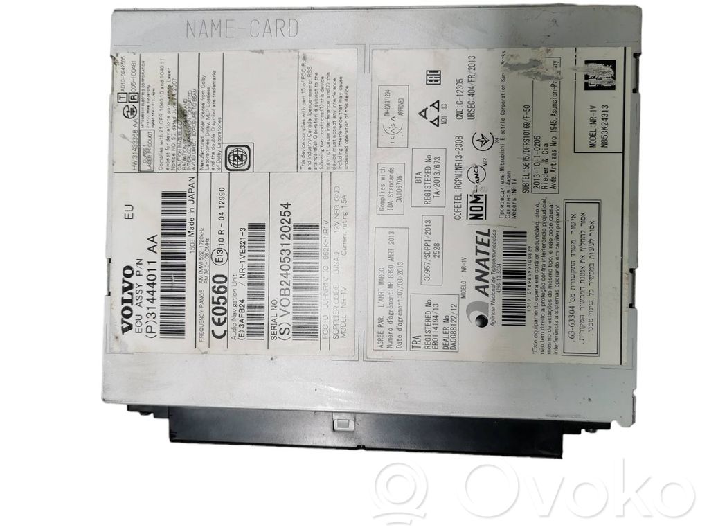 Volvo S60 Panel / Radioodtwarzacz CD/DVD/GPS 