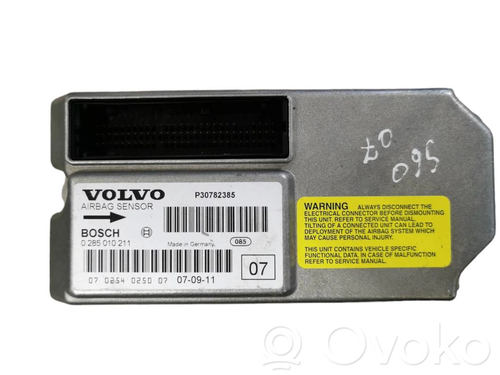 Volvo S60 Airbag control unit/module 