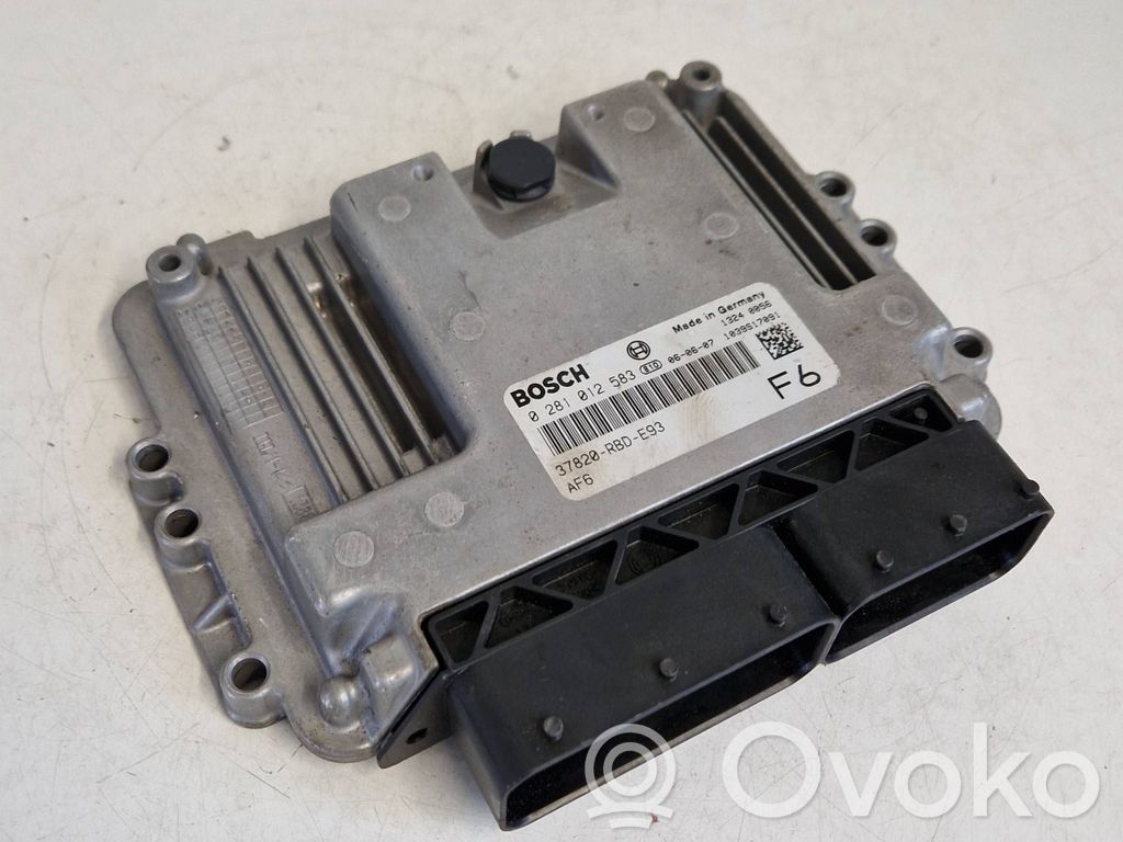 Honda Accord Engine control unit/module 