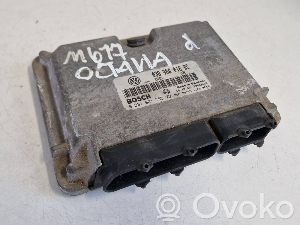 Skoda Octavia Mk2 (1Z) Engine control unit/module 