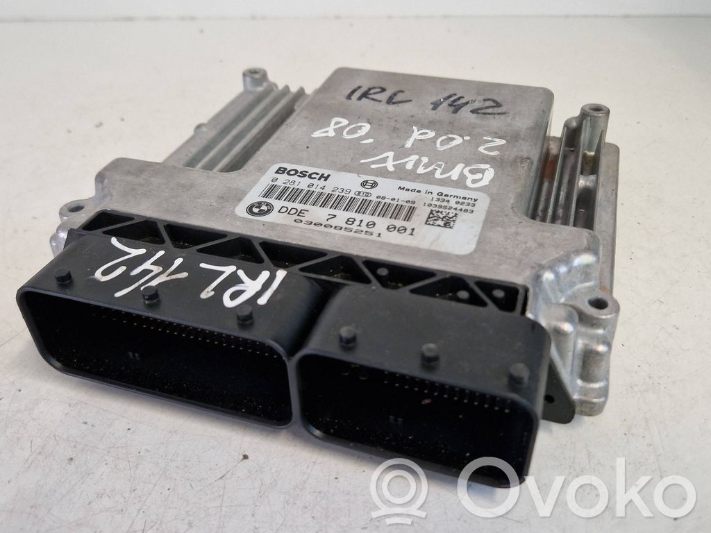 BMW 3 E90 E91 Engine control unit/module 