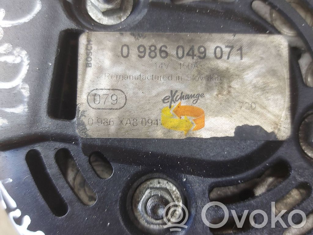 Ford Kuga I Alternador 
