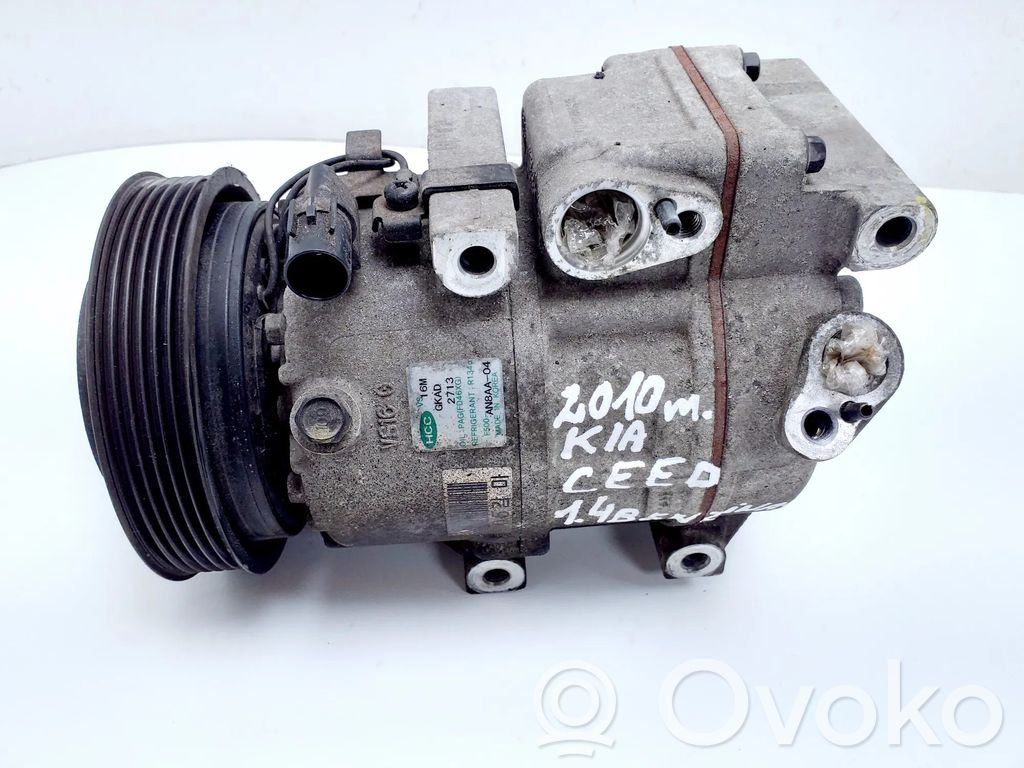 KIA Ceed Ilmastointilaitteen kompressorin pumppu (A/C) 