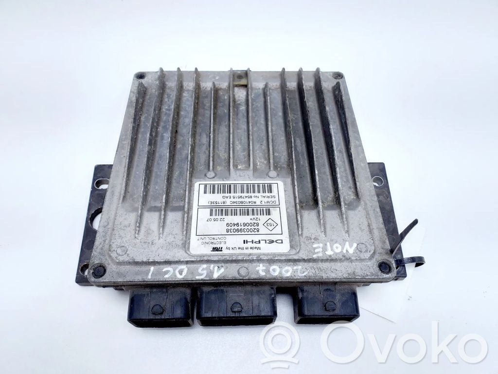 Engine control unit/module   8200619409,85479515EAG,8200399038