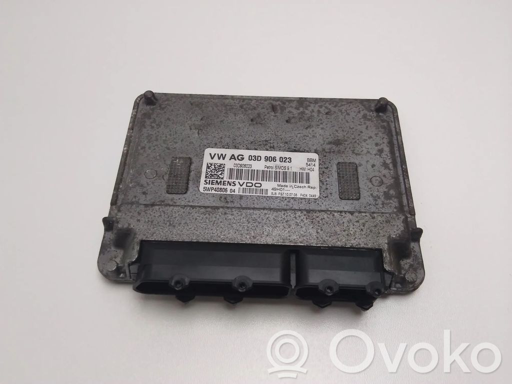 Skoda Fabia Mk2 (5J) Engine control unit/module 
