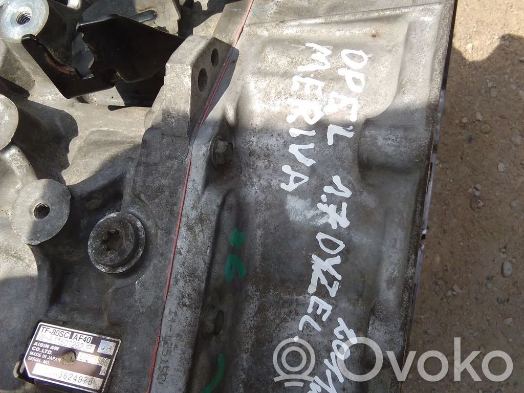 Opel Meriva B Automatic gearbox 