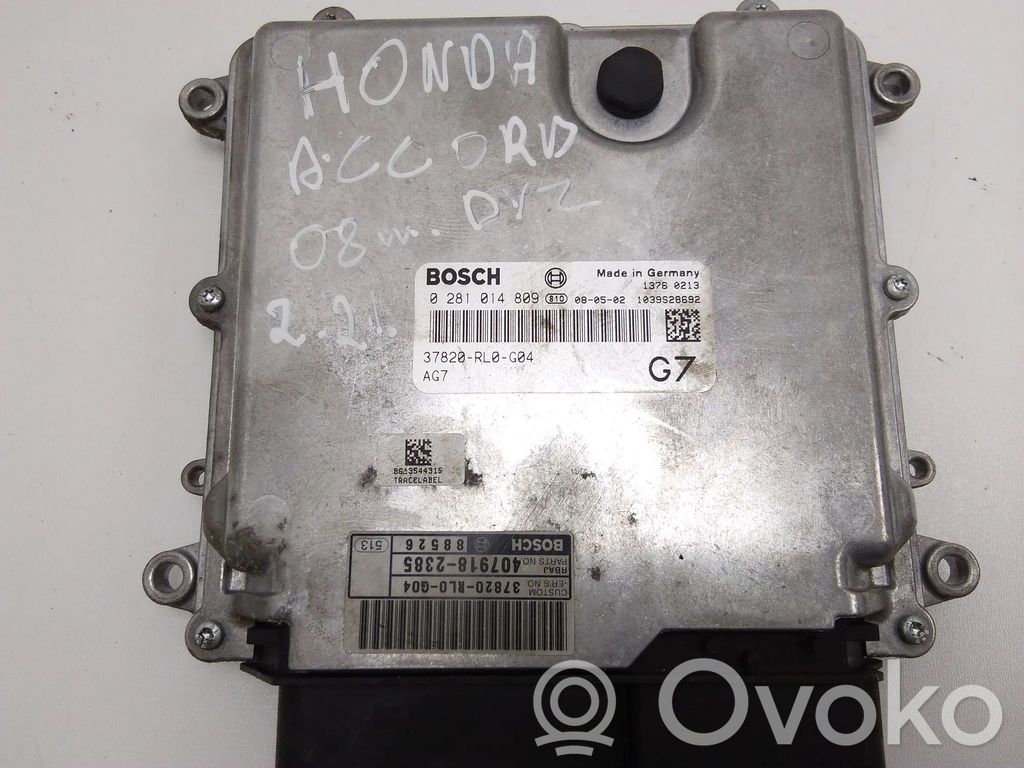 Engine control unit/module   37820RL0G04,4079182385,281014809
