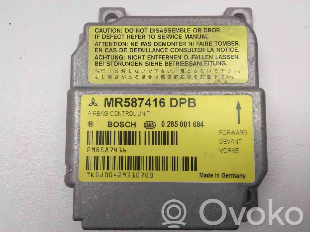 Mitsubishi Colt Airbag control unit/module 