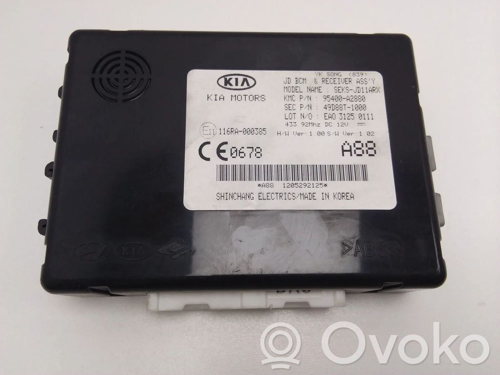 Central body control module   95400A2880