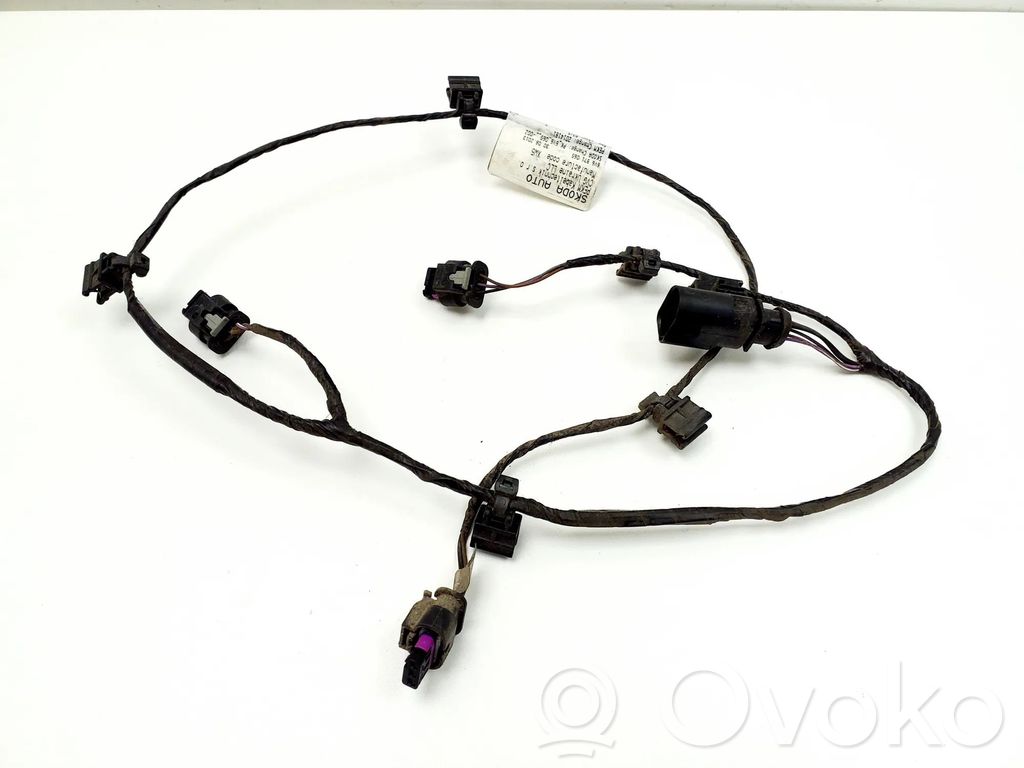 Skoda Fabia Mk3 (NJ) Cableado del sensor de aparcamiento (PDC) 
