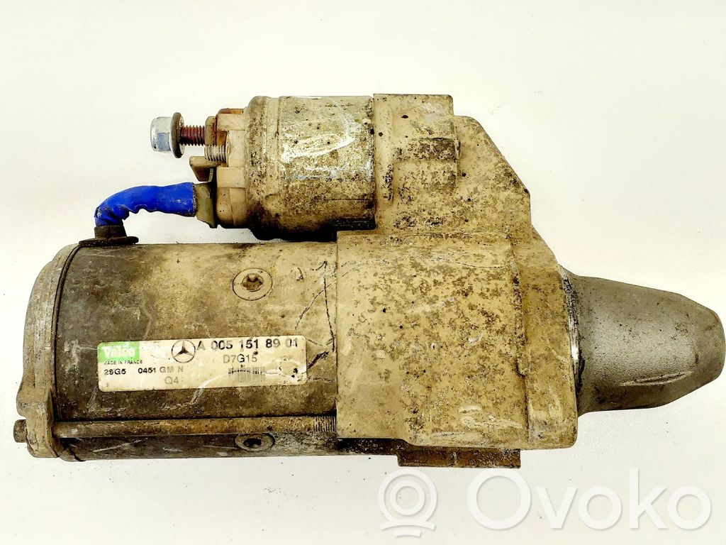 Mercedes-Benz E W211 Motor de arranque 