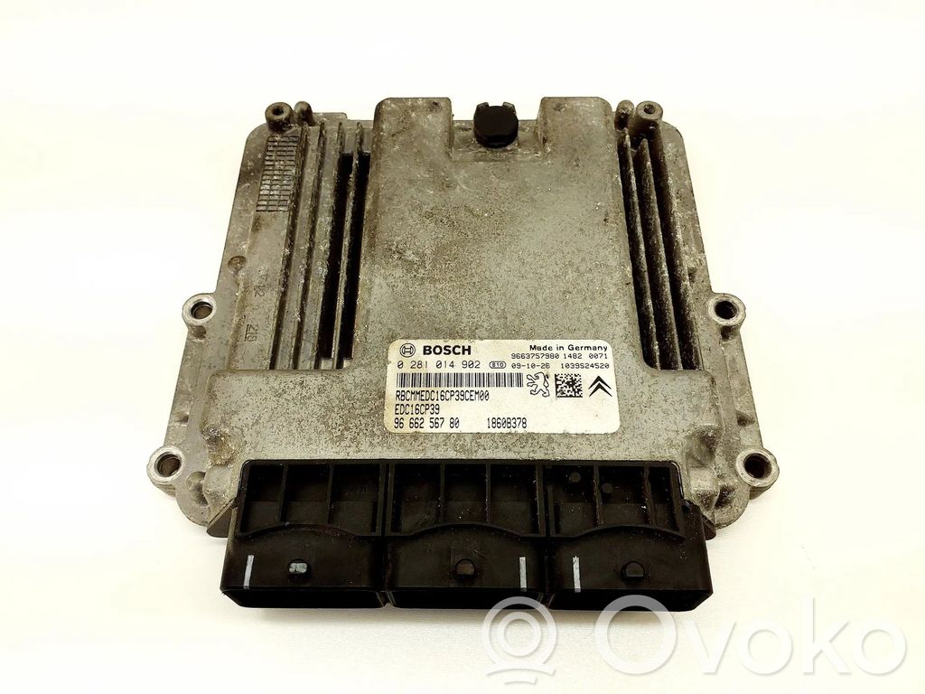 Citroen C-Crosser Engine control unit/module 