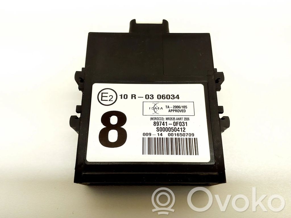 Toyota Verso-S Keyless (KESSY) go control unit/module 