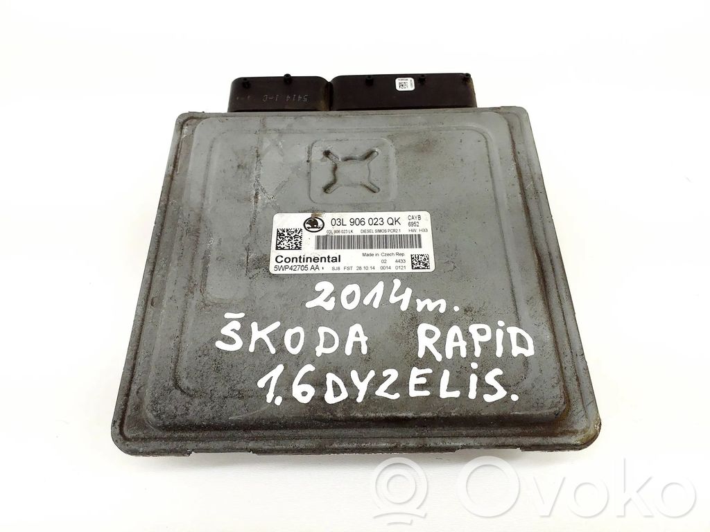 Engine control unit/module   5WP42705AA,03L906023QK