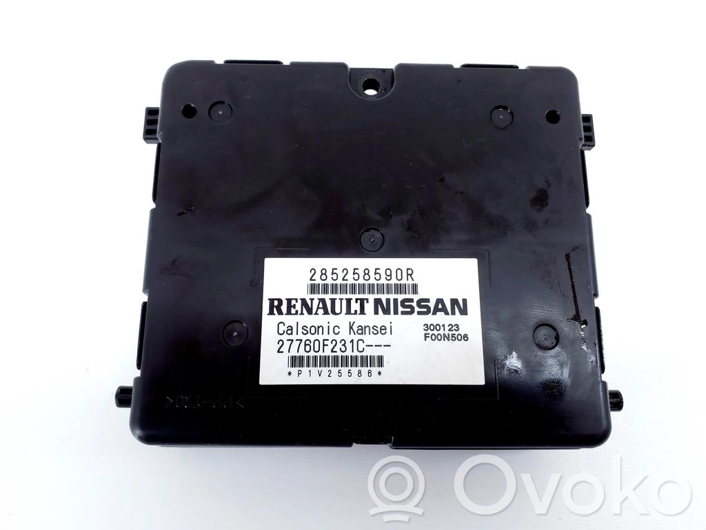 Renault Captur II Climate control unit 