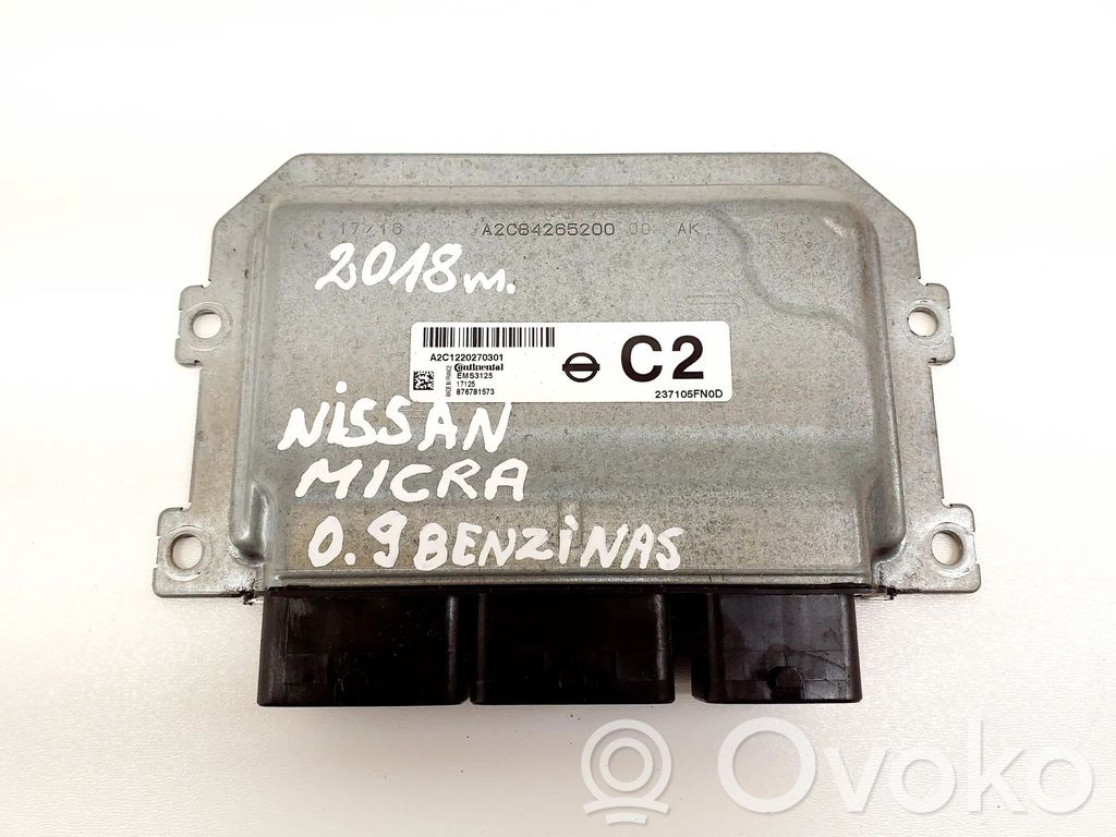 Nissan Micra K14 Engine control unit/module 