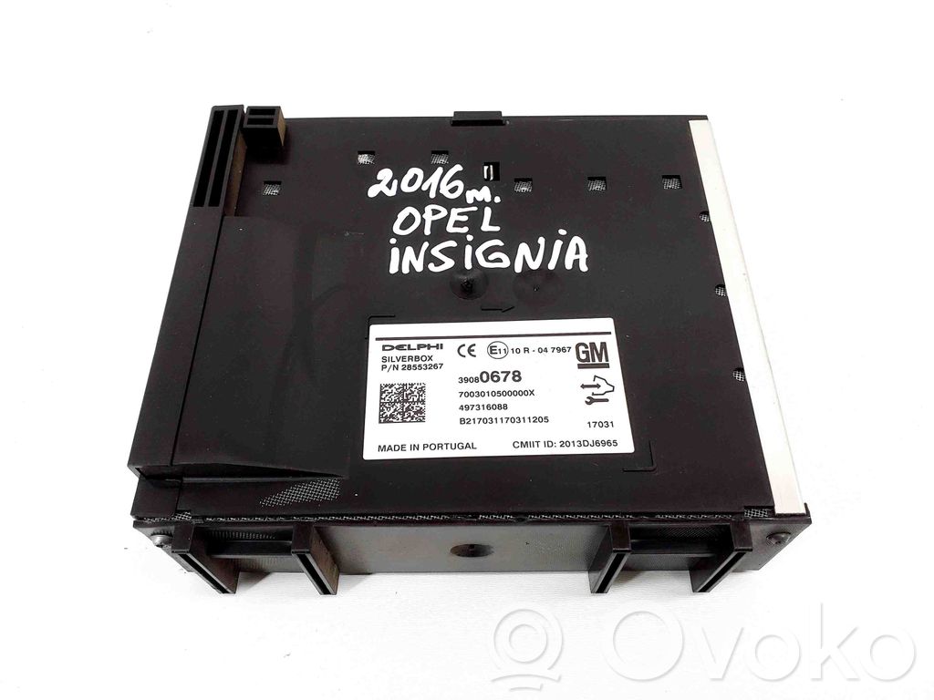 Opel Insignia A GPS navigation control unit/module 