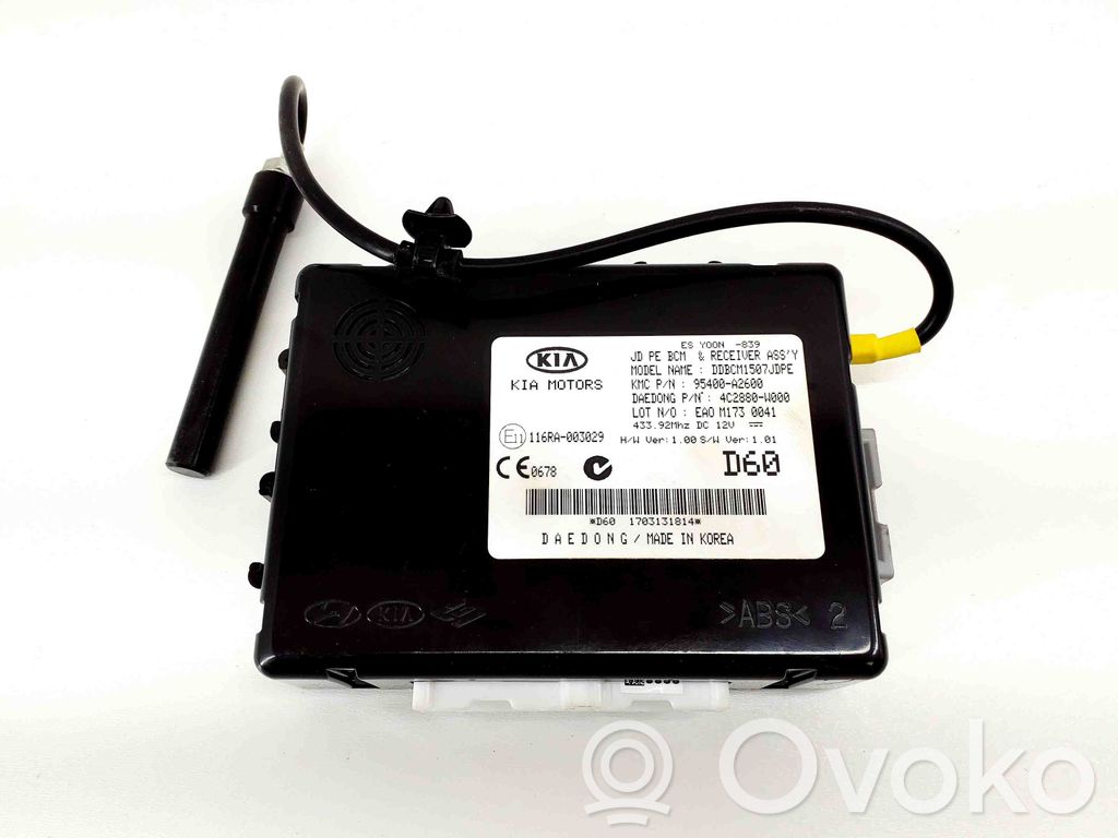 KIA Ceed Module de contrôle carrosserie centrale 